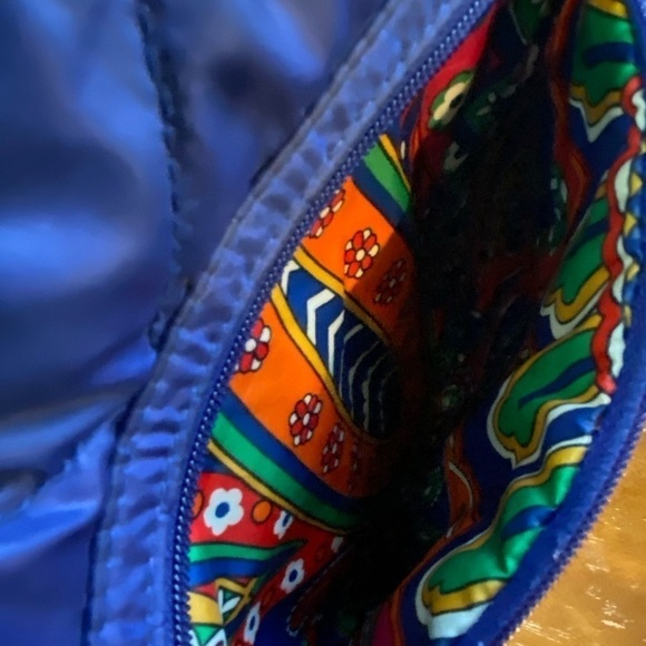 Vera Bradley Puffer Reversible Tote in Venitian Paisley Navy - Picture 14 of 14